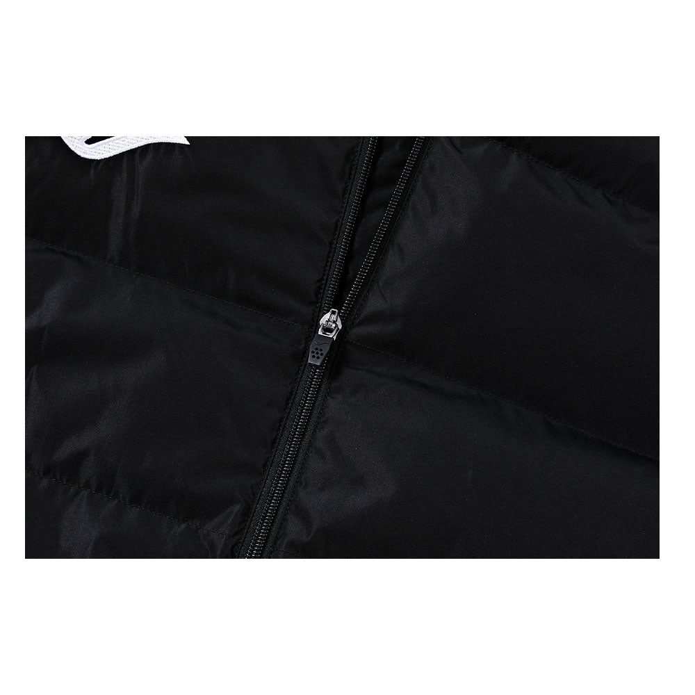 連帽男裝冬季短款棉褸【黑色】