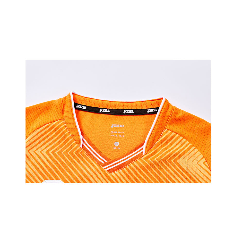 Children's football uniforms (green/red/blue/orange/grey)