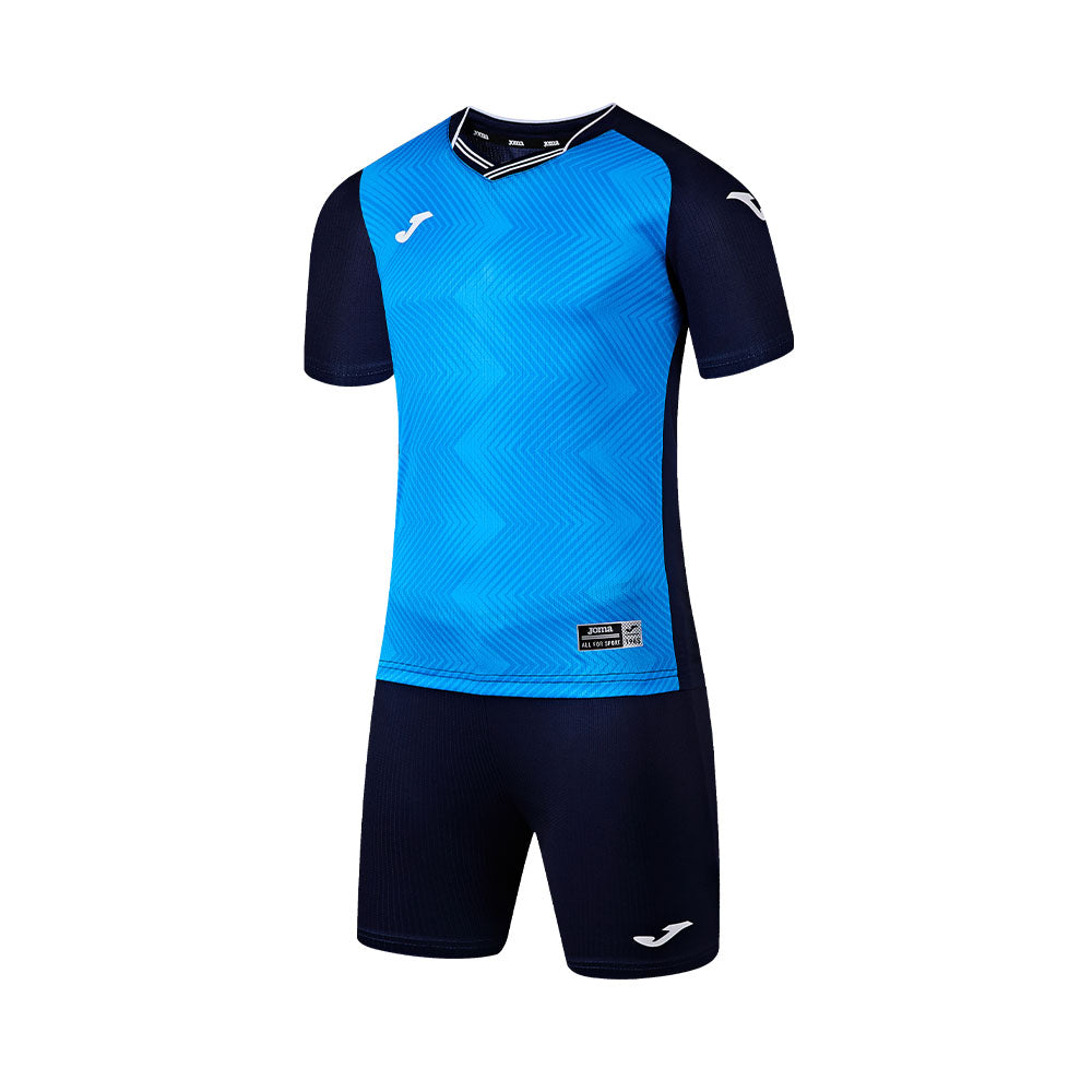 Children's football uniforms (green/red/blue/orange/grey)