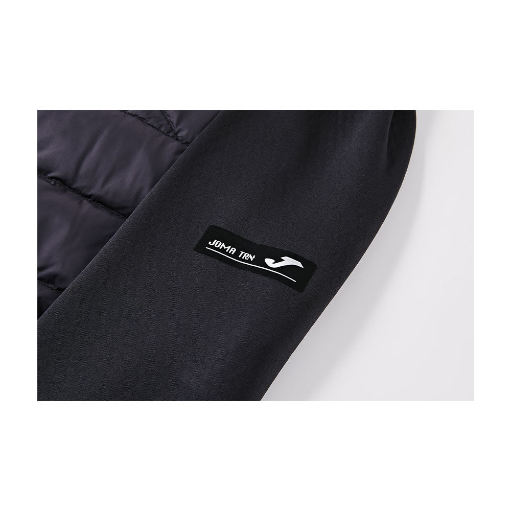 Men's hooded down jacket