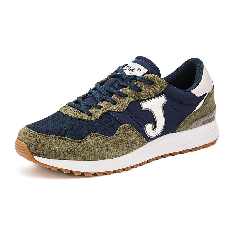 復古休閒鞋 【綠藍色】