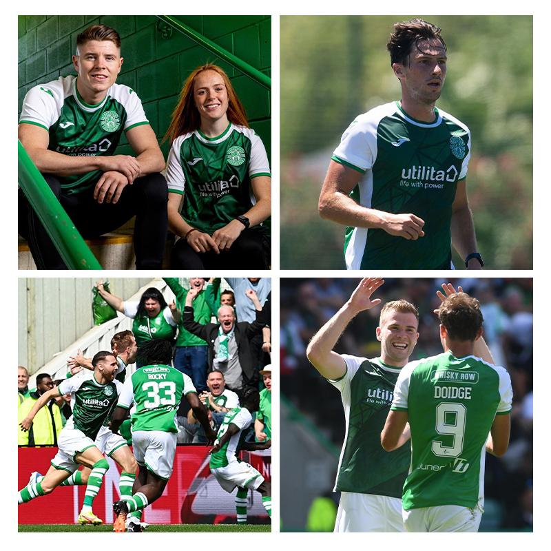 HIBERNIAN FC 22/23 official jersey
