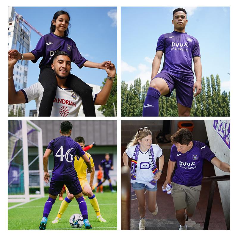Royal Anderlecht 22/23 official jersey