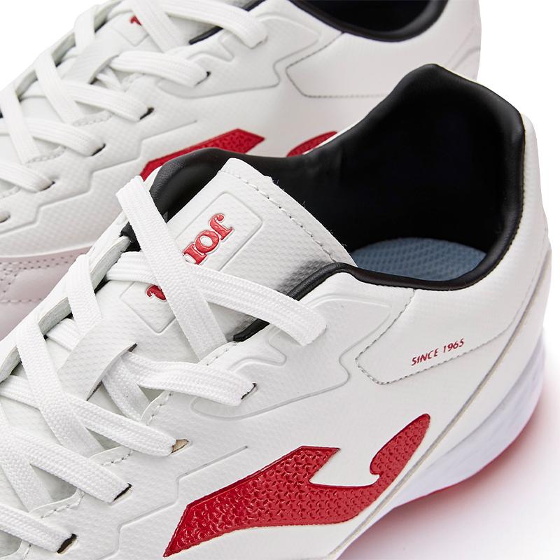 成人碎釘足球鞋 LIGA T1- TF【白紅色】