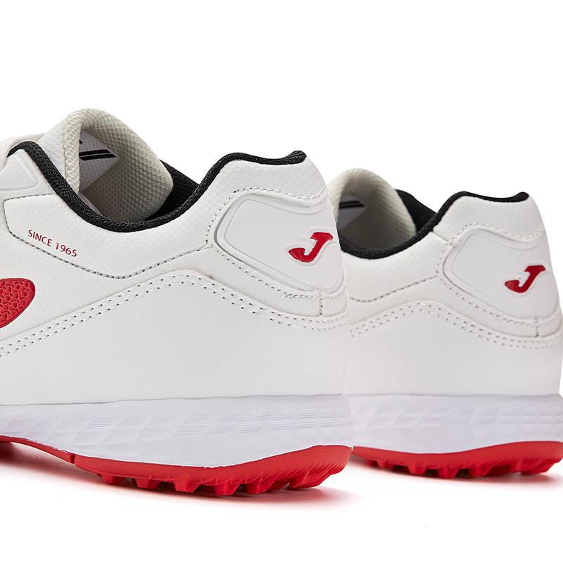 兒童碎釘足球鞋 LIGA T1 - TF【白紅色】