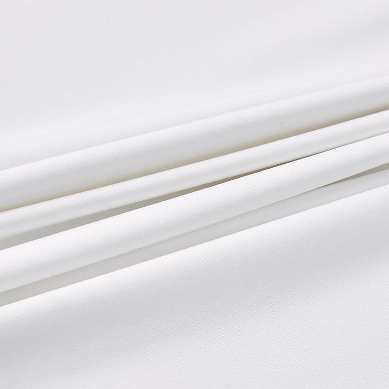 男子 透氣半拉鍊速乾 袖口姆指扣長袖【白】