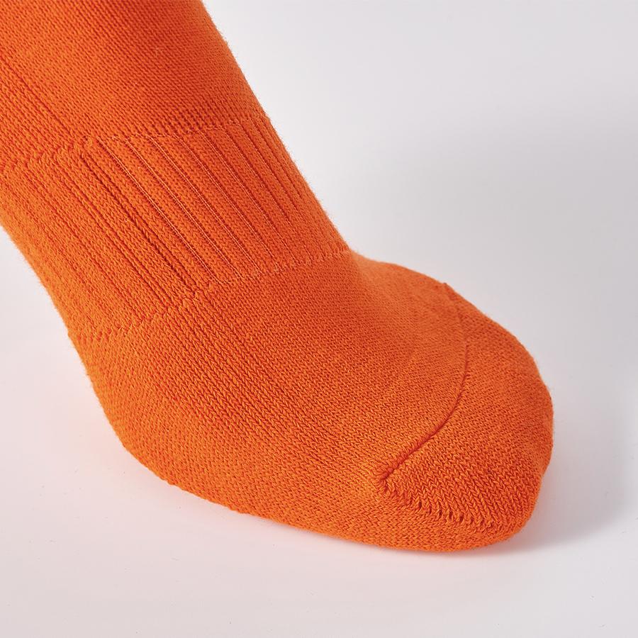 中筒訓練襪【螢光橙色】
