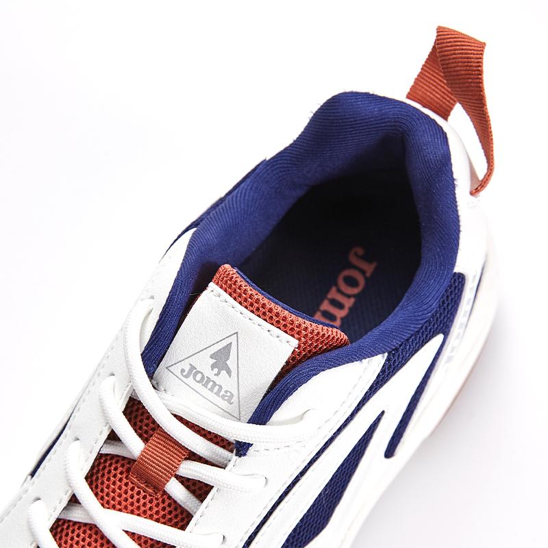 Men's casual shoes (white and blue)