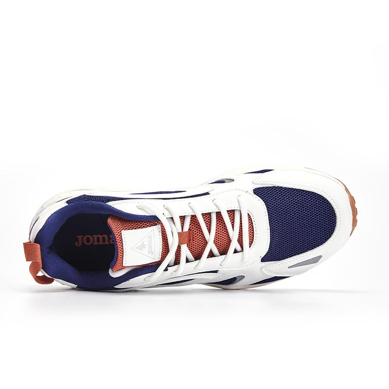 Men's casual shoes (white and blue)