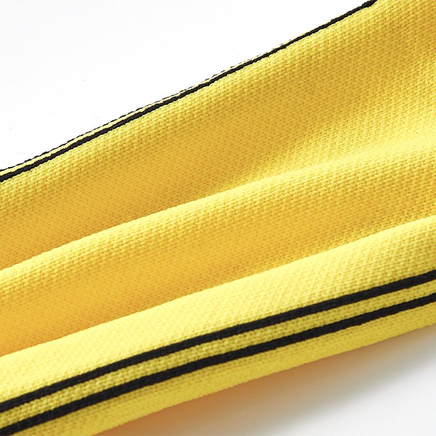 防滑中筒足球襪【黃色】