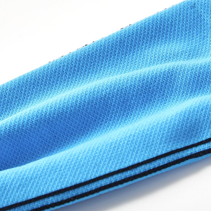 防滑中筒足球襪【曼城蘭色】