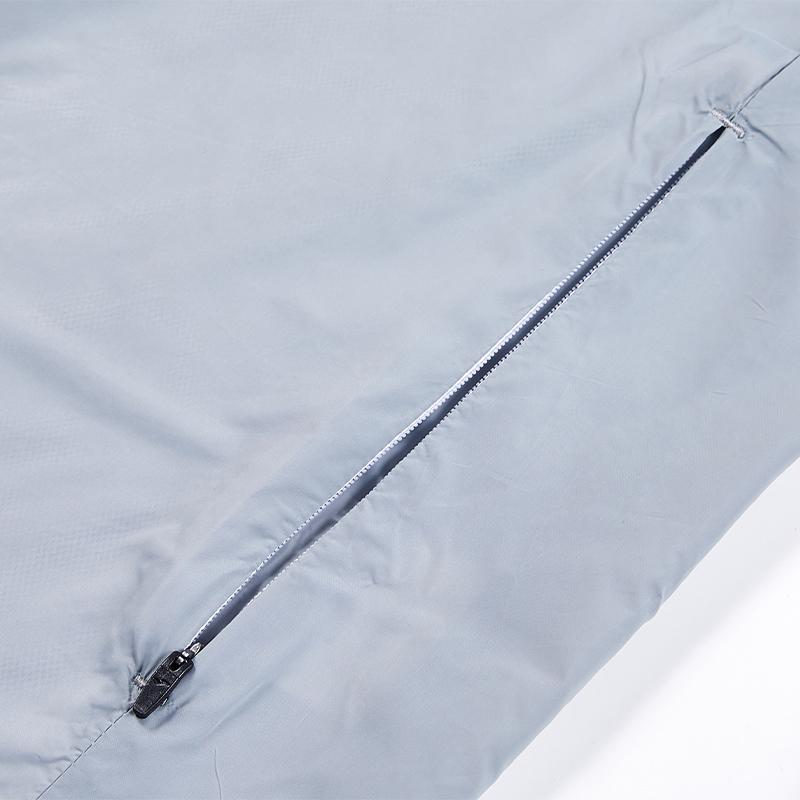 男子輕薄防曬運動外套【灰色】