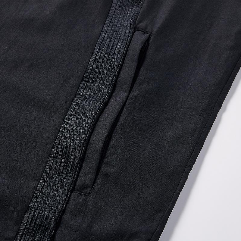 男子梭織運動外套【黑色】