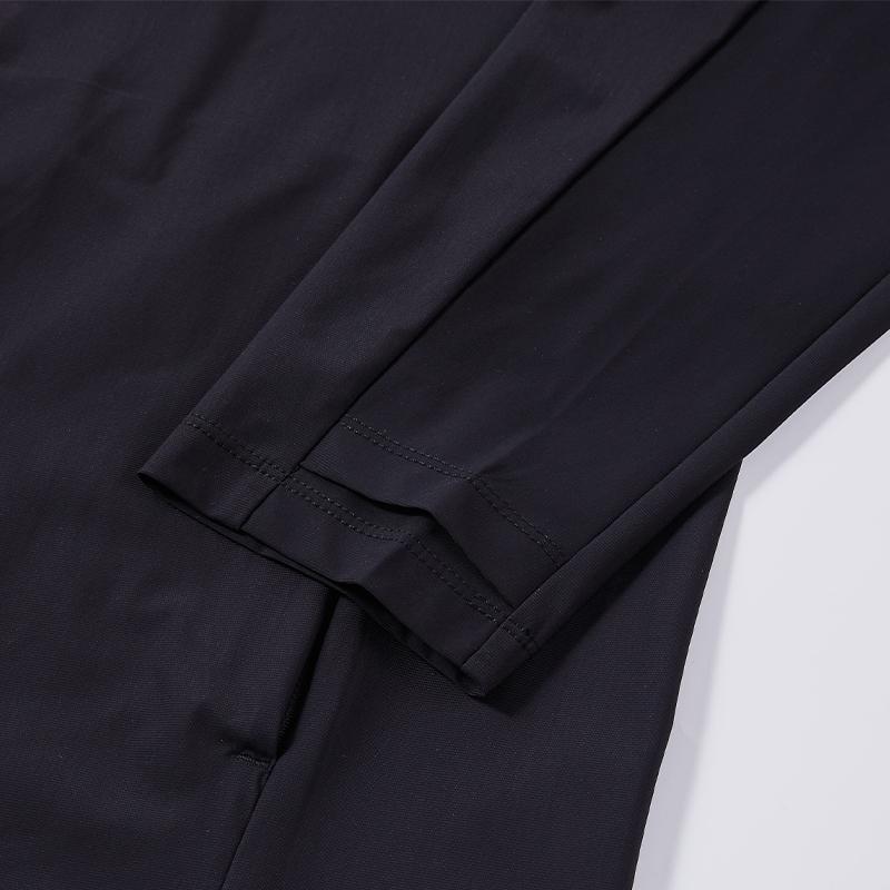 成人針織透氣冰感外套【黑色】