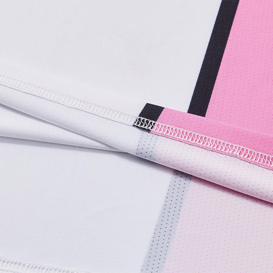 男子透氣網球T恤【粉色】