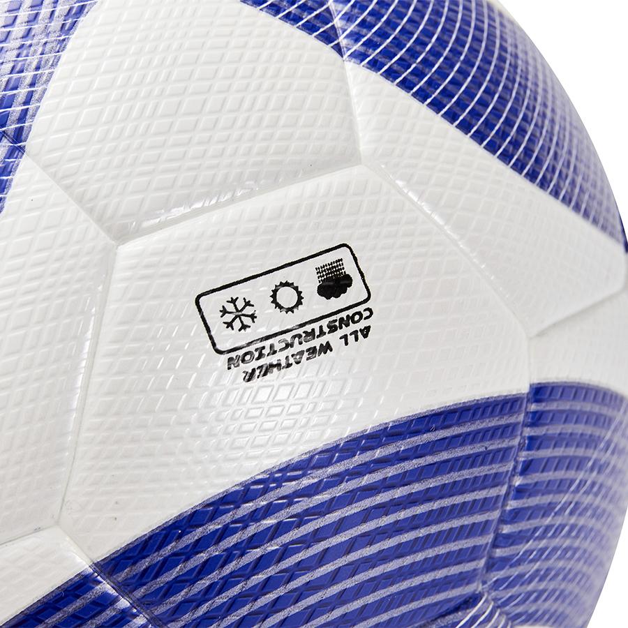 Futsal Low Bounce Football (No. 3) – White and Blue