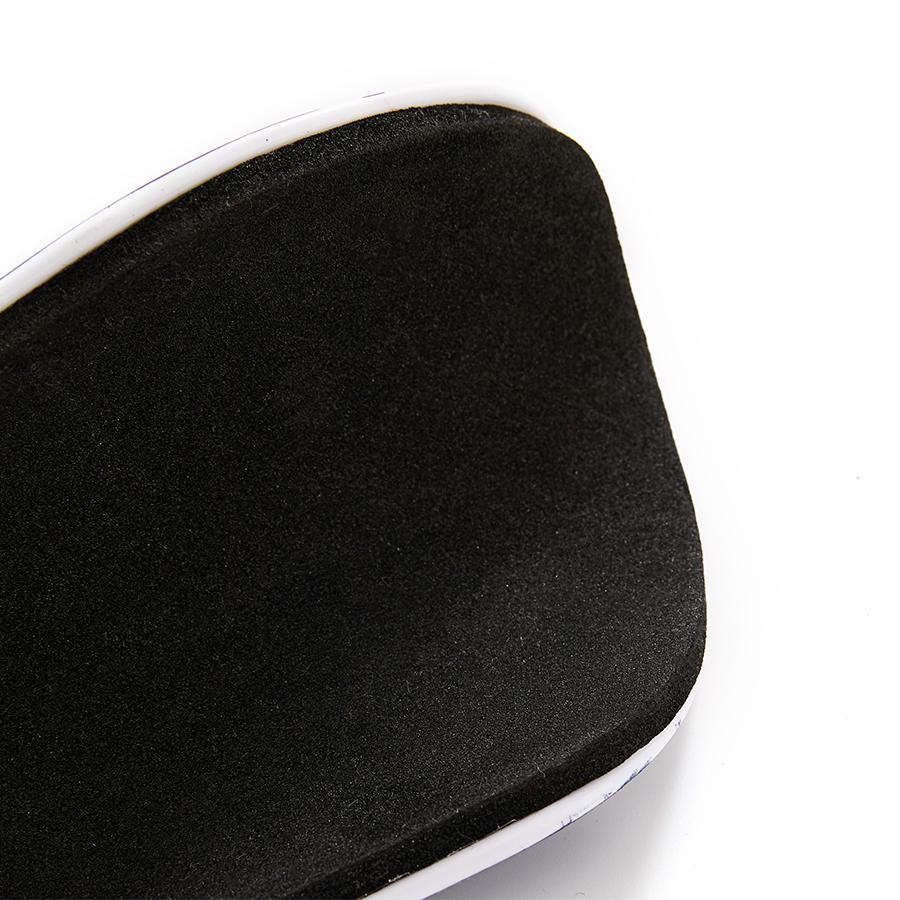 專業足球護腿板【白/藍色】