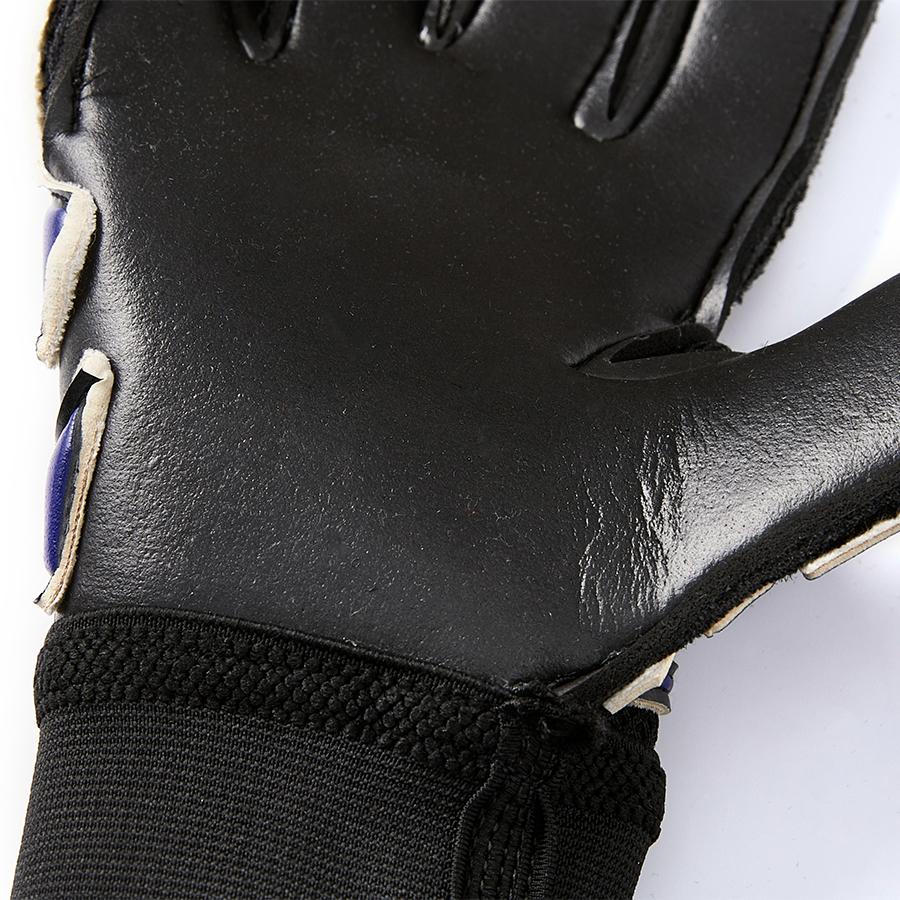 防滑足球守門員手套【黑藍色】