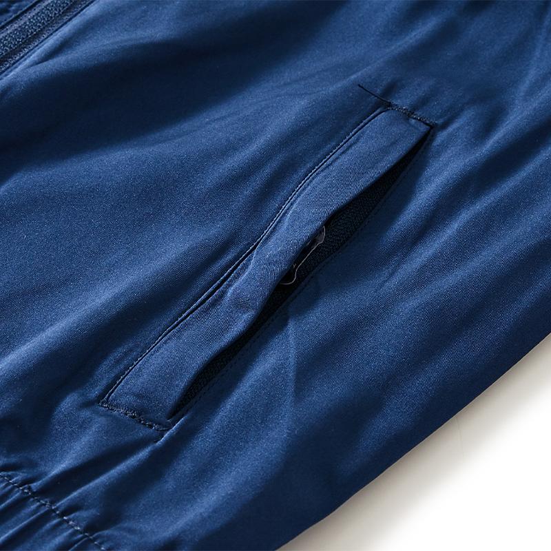 兒童連帽外套【黃/白/藍色】