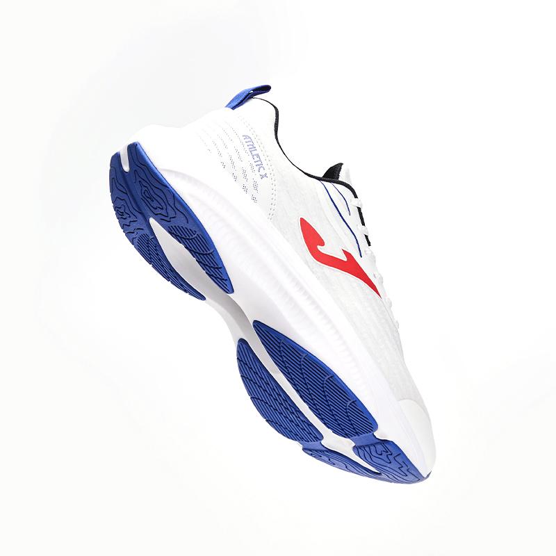 男子半掌碳板跑鞋 ATHLETICX III 【白紅色】