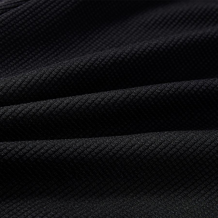 男子針織運動短褲【黑色】