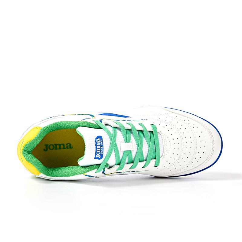 Futsal shoes VARIETY (white and green)