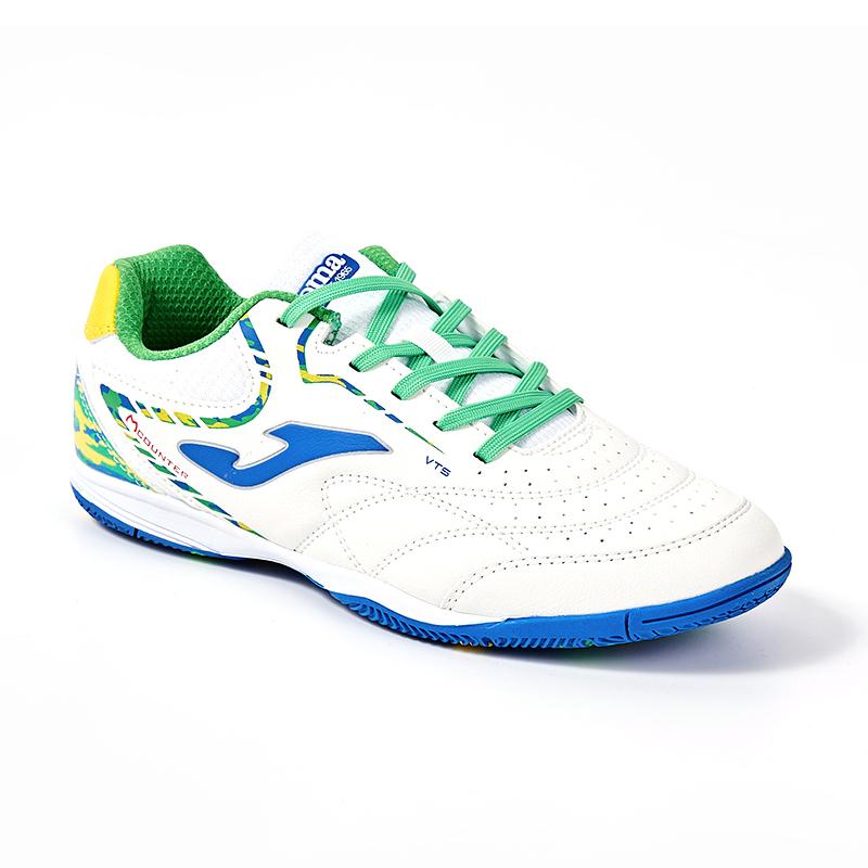 Futsal shoes VARIETY (white and green)