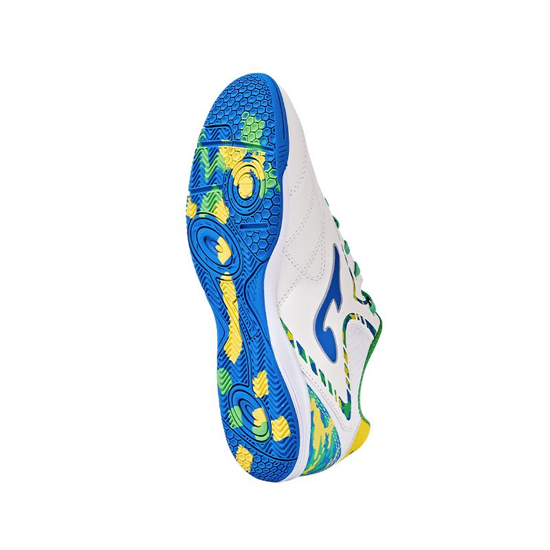 Futsal shoes VARIETY (white and green)