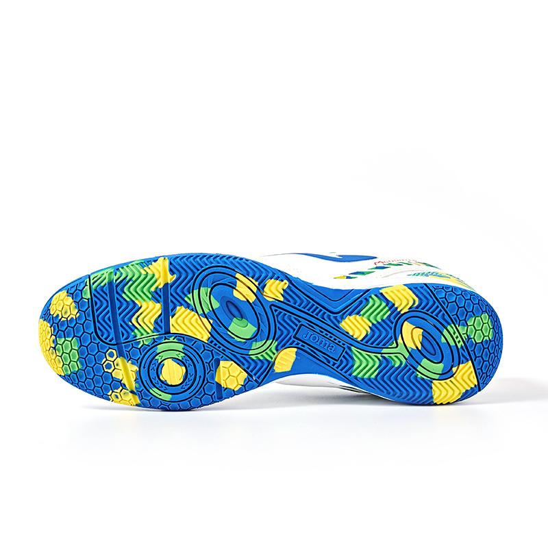 Futsal shoes VARIETY (white and green)