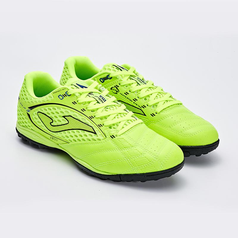 Spiked football boots LIGA 5 TF (fluorescent green)