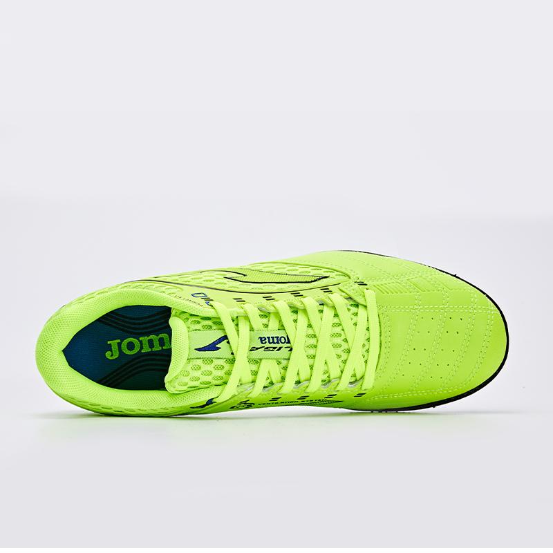 Spiked football boots LIGA 5 TF (fluorescent green)