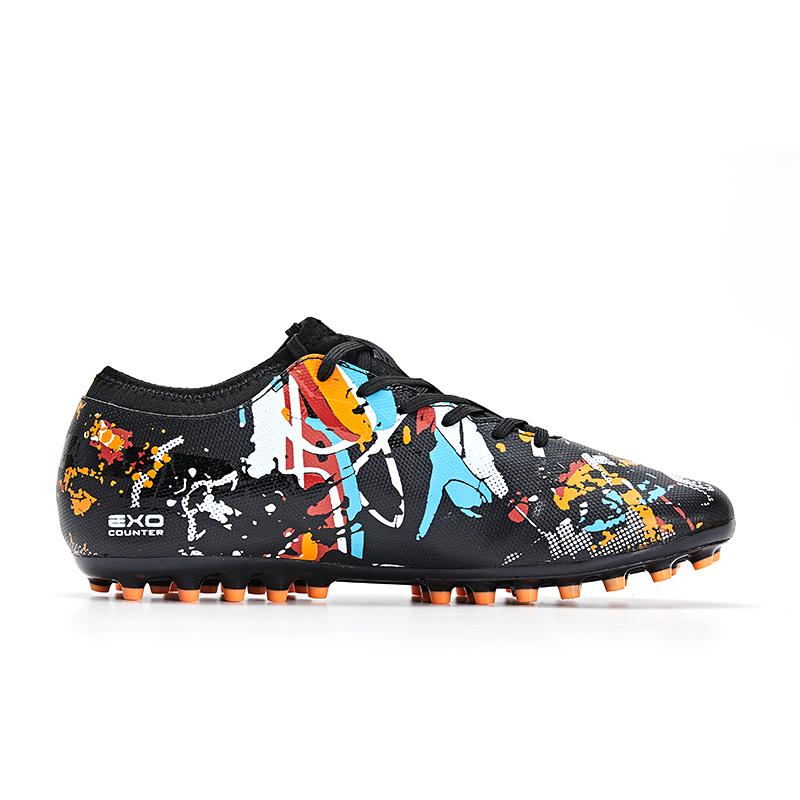 Adult football shoes EVOLUTION 23 MG- black, white and red