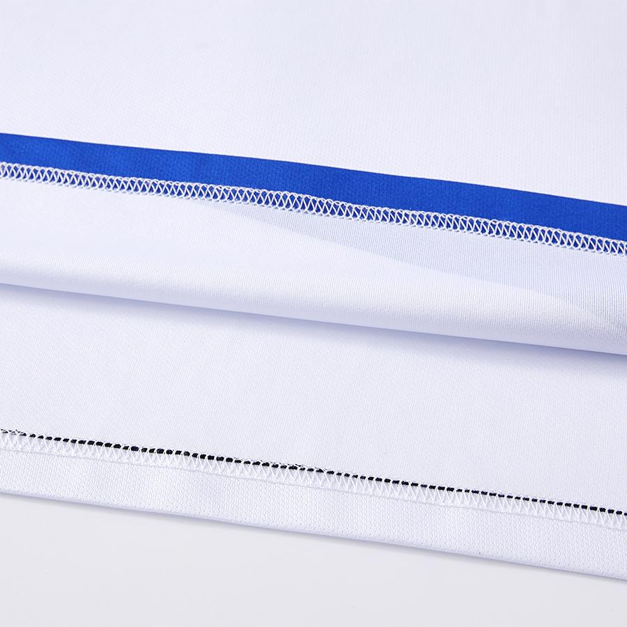 男子透氣網球T恤【紅白藍】