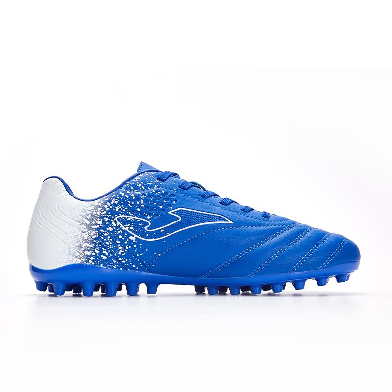 Adult soccer shoes NIMBLE 23 MG- blue and white