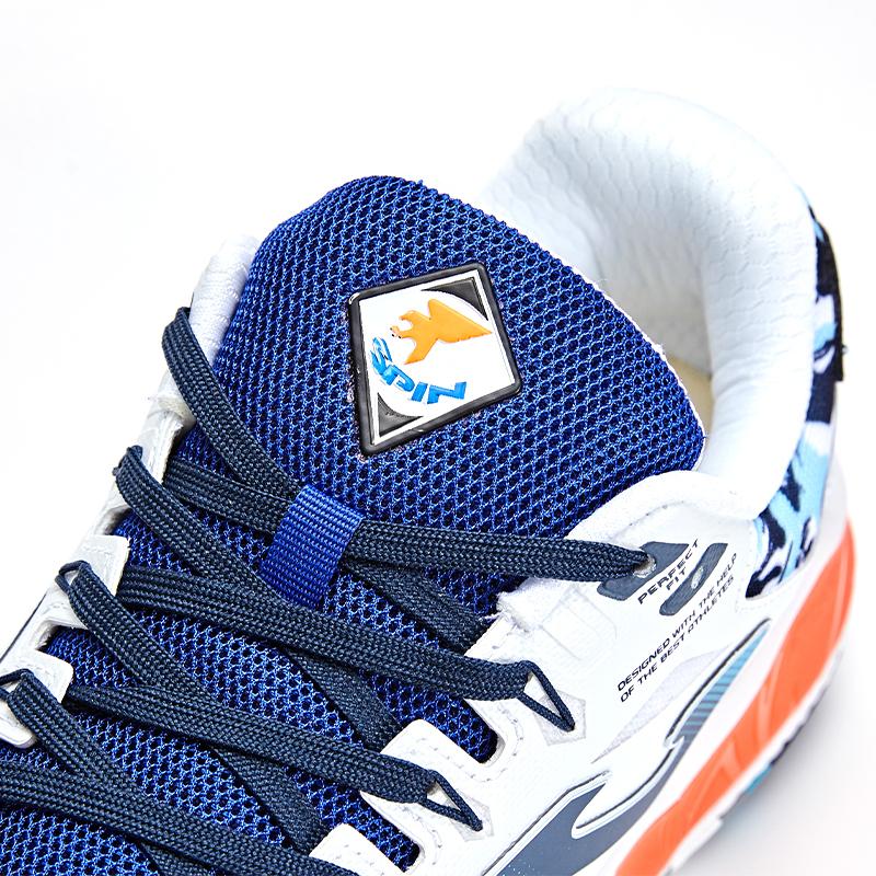 Racquet tennis shoes T.SPIN white and blue