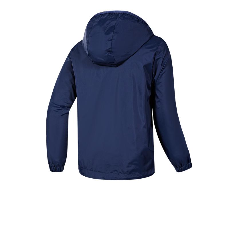 兒童藏帽風雨衣【藏青色】