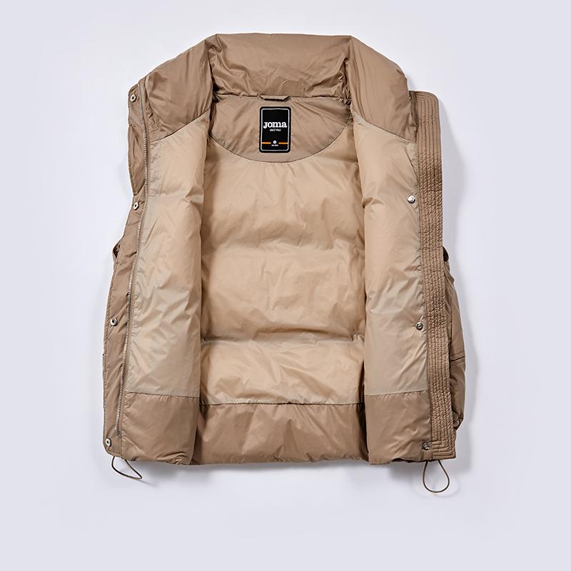 Women's down vest (beige/khaki/black)