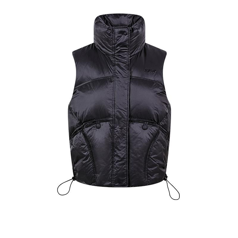 Women's down vest (beige/khaki/black)