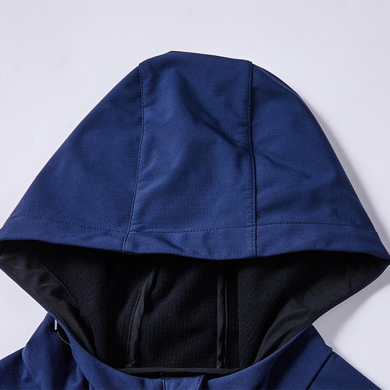Adult knitted jacket (black/navy/grey)