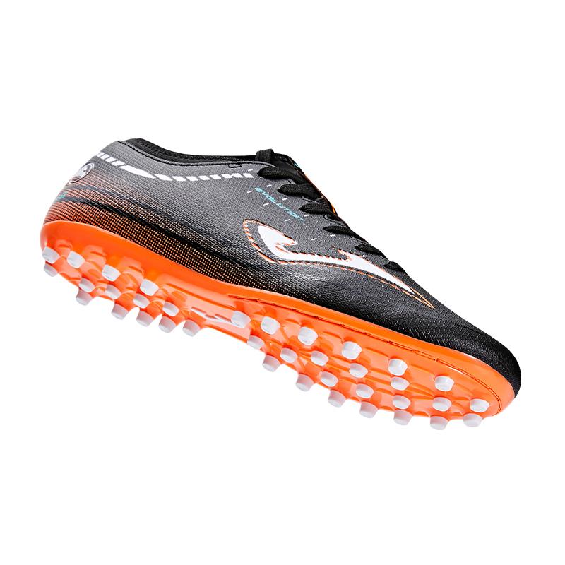 足球鞋 EVOLUTION AG 彷真草 ( 黑)