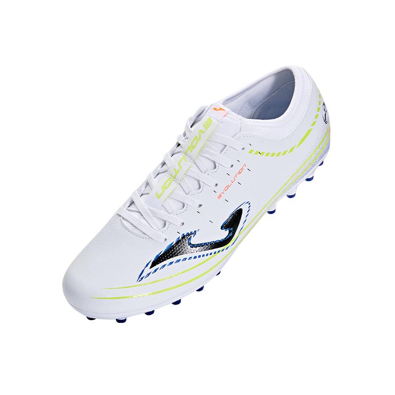 Football boots EVOLUTION AG artificial grass (white)