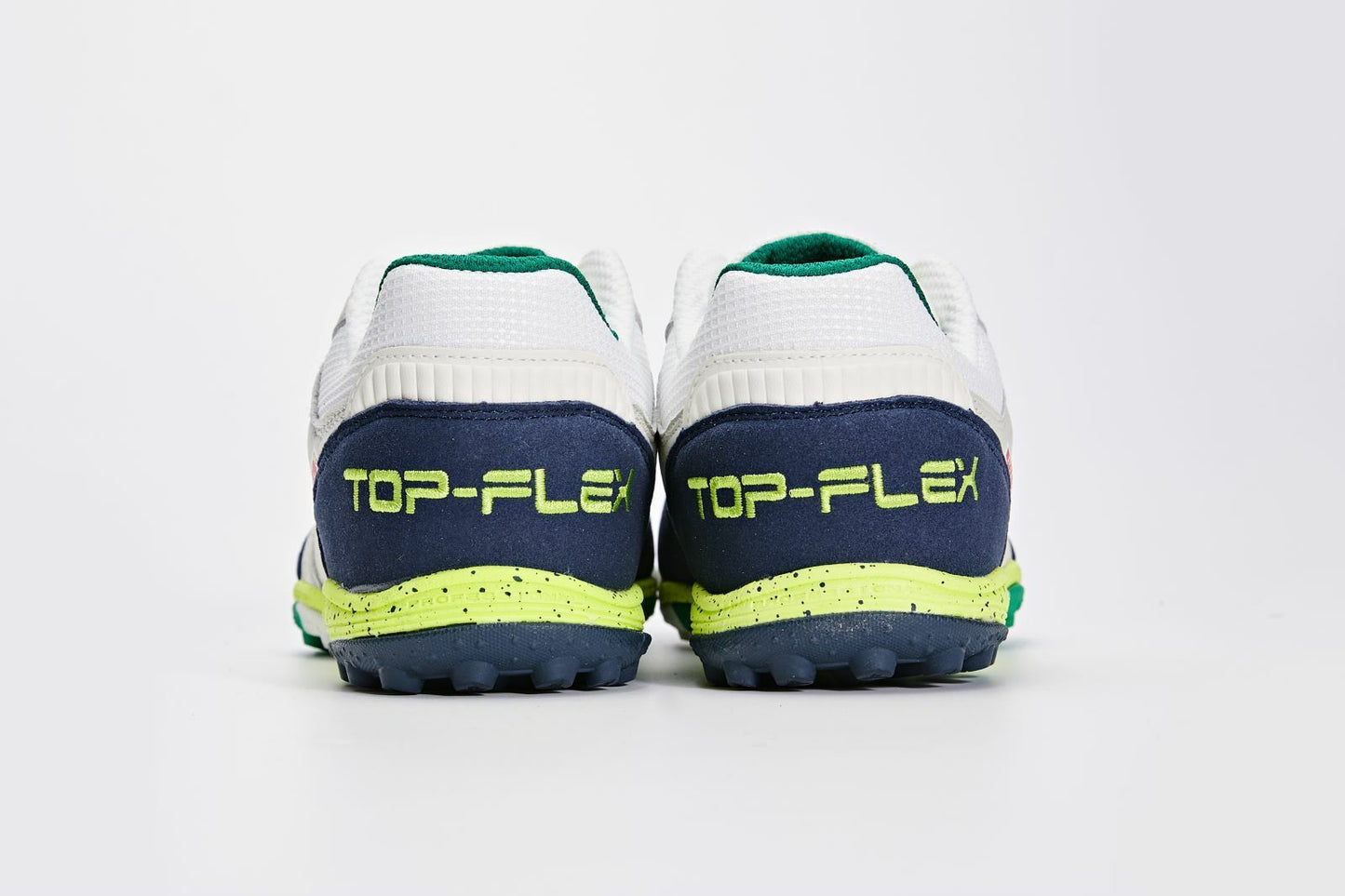 成人足球鞋 TOP FLEX - TF 【白/ 綠色】
