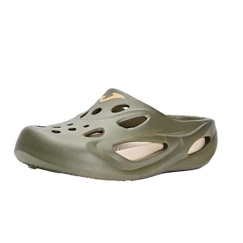 HOLLOW 新款拖鞋 ~ 男女同款 (軍綠)