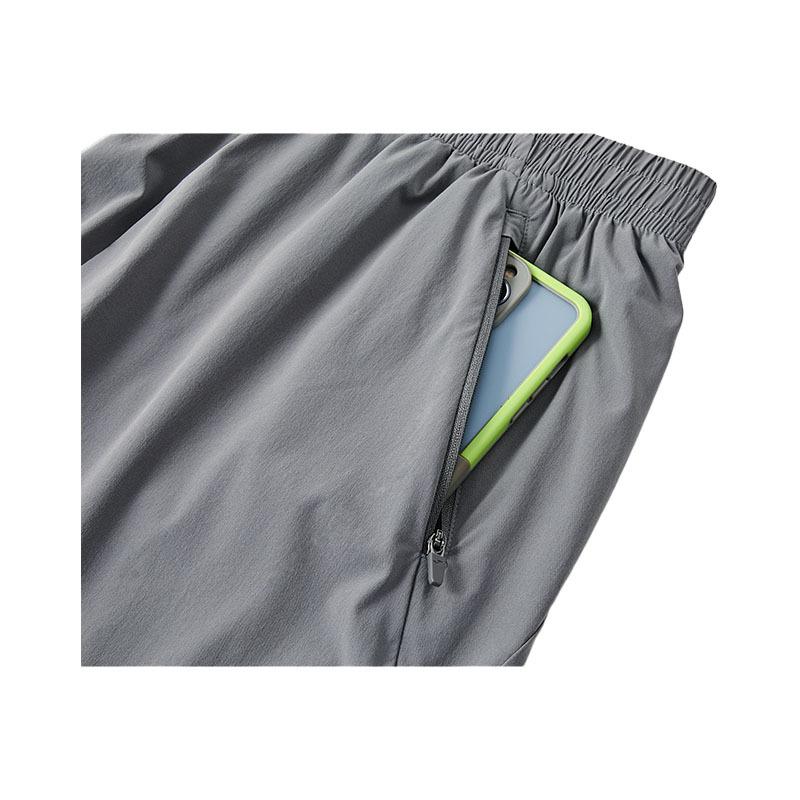 Men's Woven Fake 2 Piece Tight Shorts