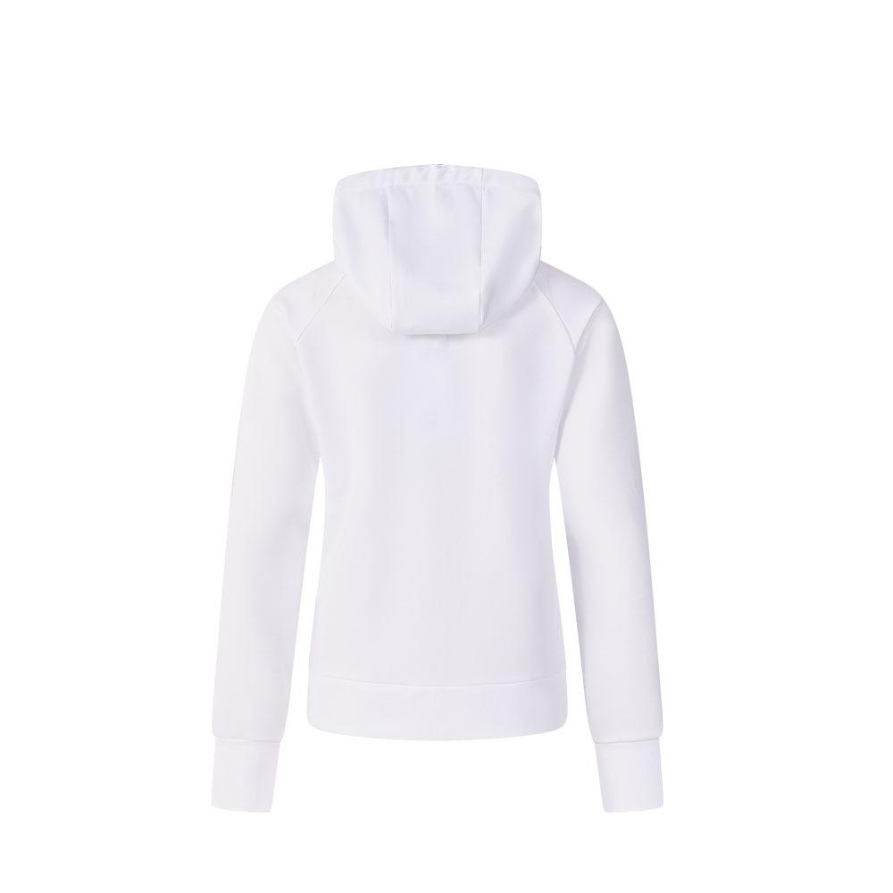 Women's knitted zipper jacket