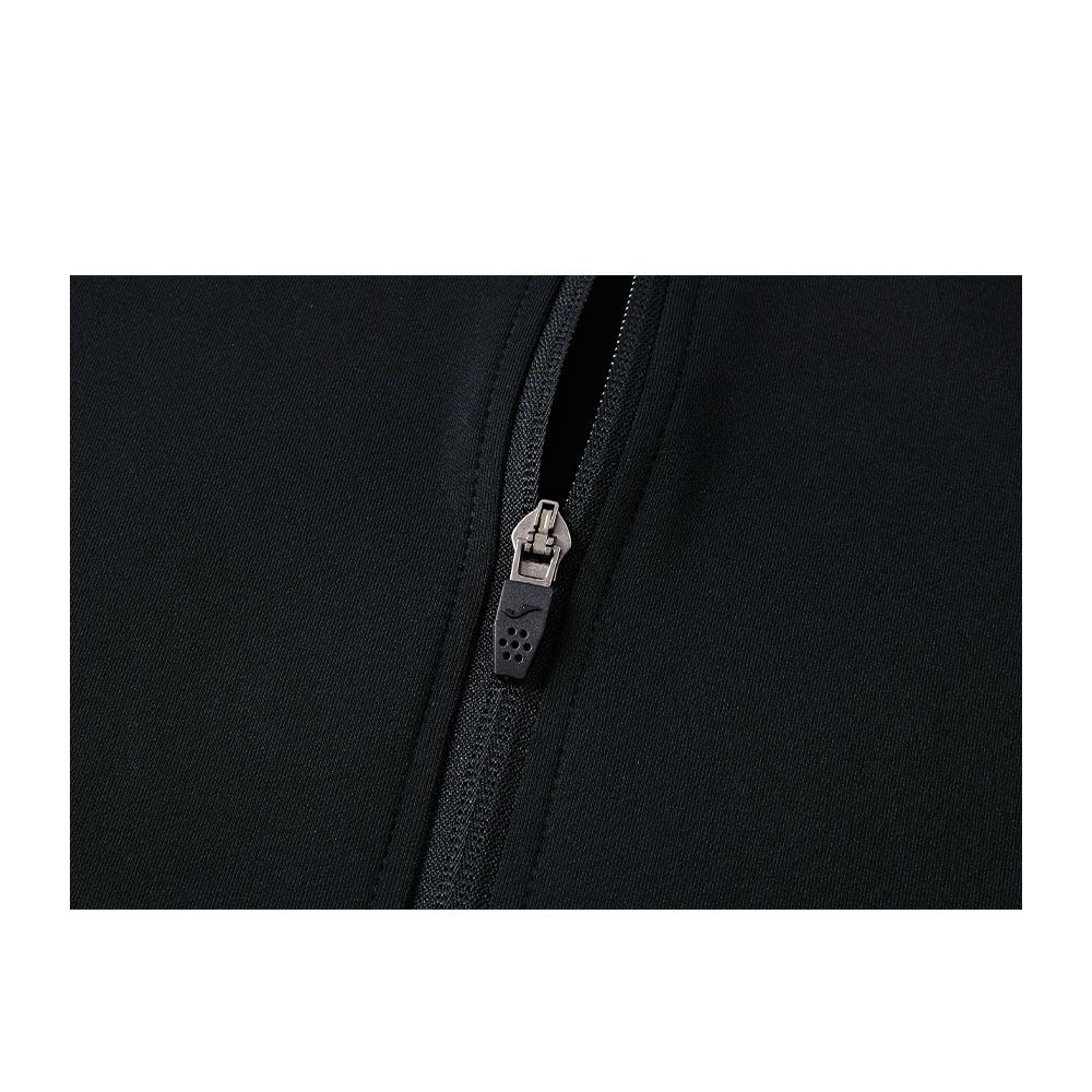 Women's knitted zipper jacket
