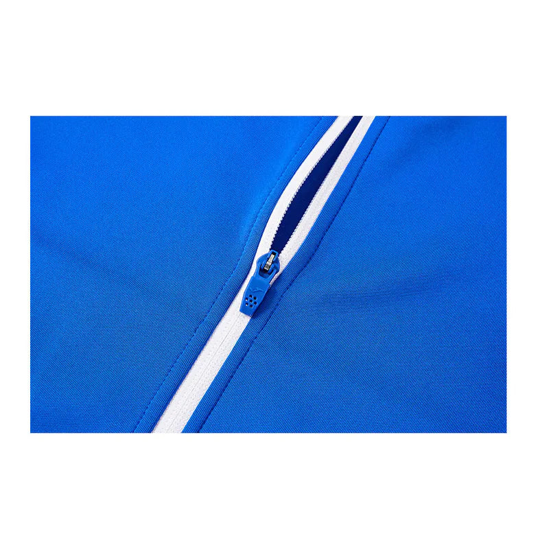 兒童針織外套 ~ 足球運動系列【寶藍】