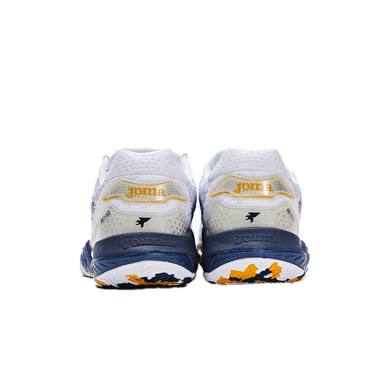 男裝網球鞋 ~ POINT系列【淺灰&白】