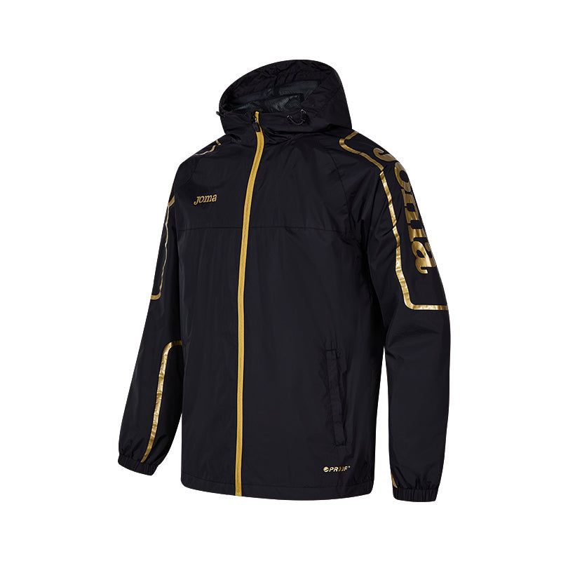 CHAMPION系列梭織連帽訓練外套【黑色】