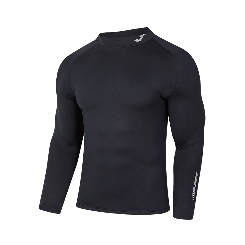 男子 高彈速乾長袖【黑色】